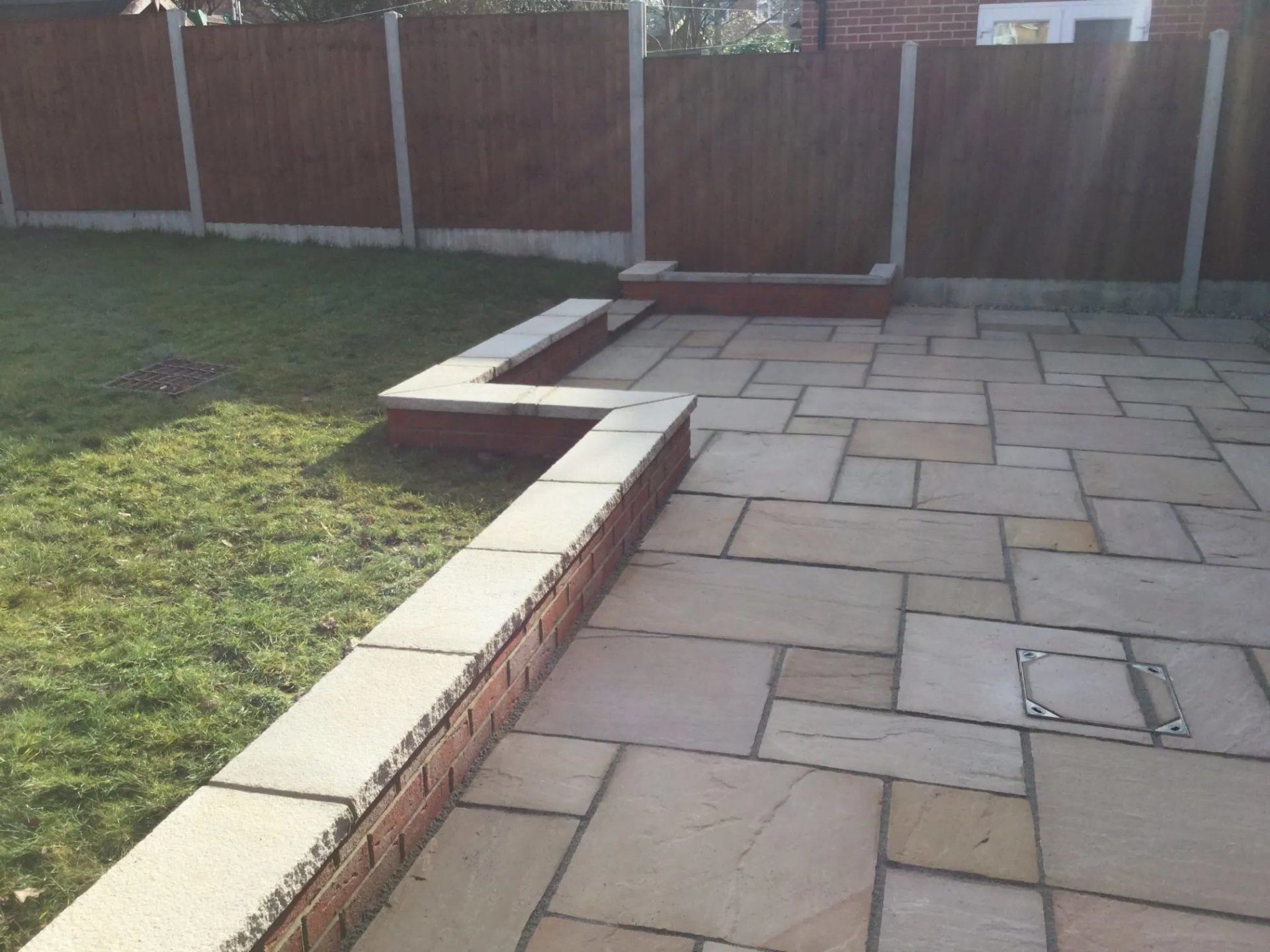 Block paving