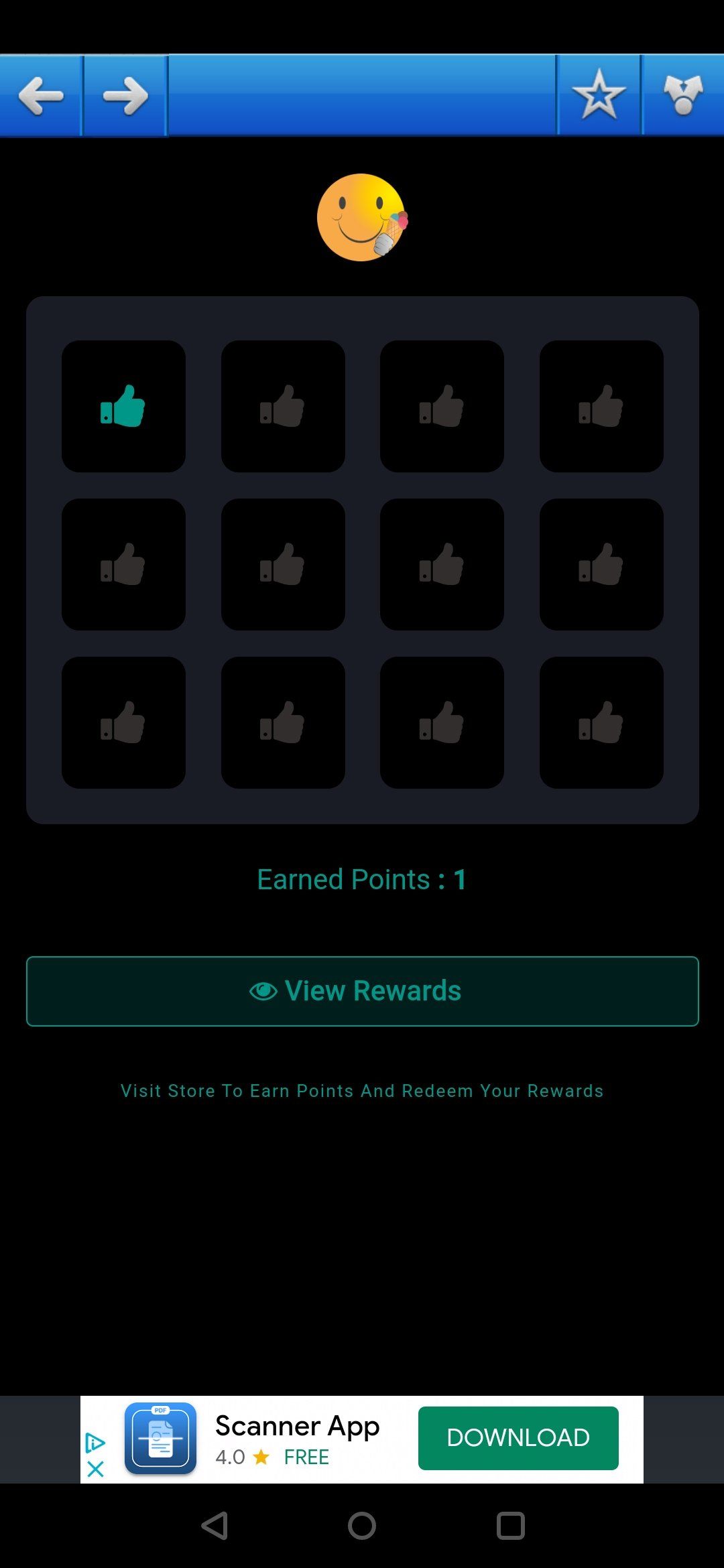 reward points tracking