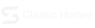 Classic Homes logo with a stylized 