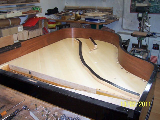 Pianoforte da restaurare