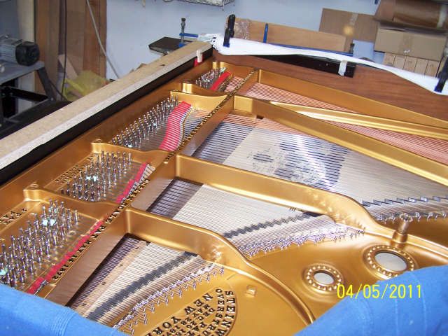 Interno del pianoforte