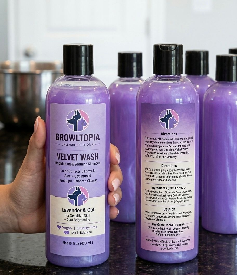 The Velvet Wash- Brightening  Shampoo