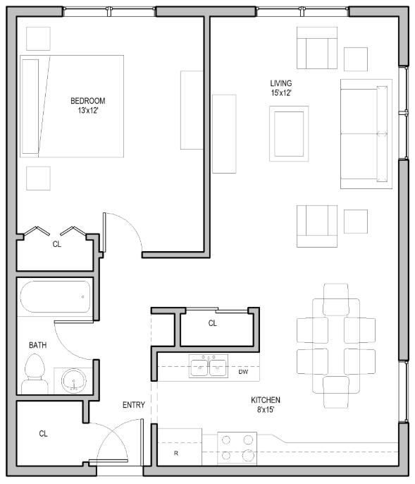 The emerson floor plan