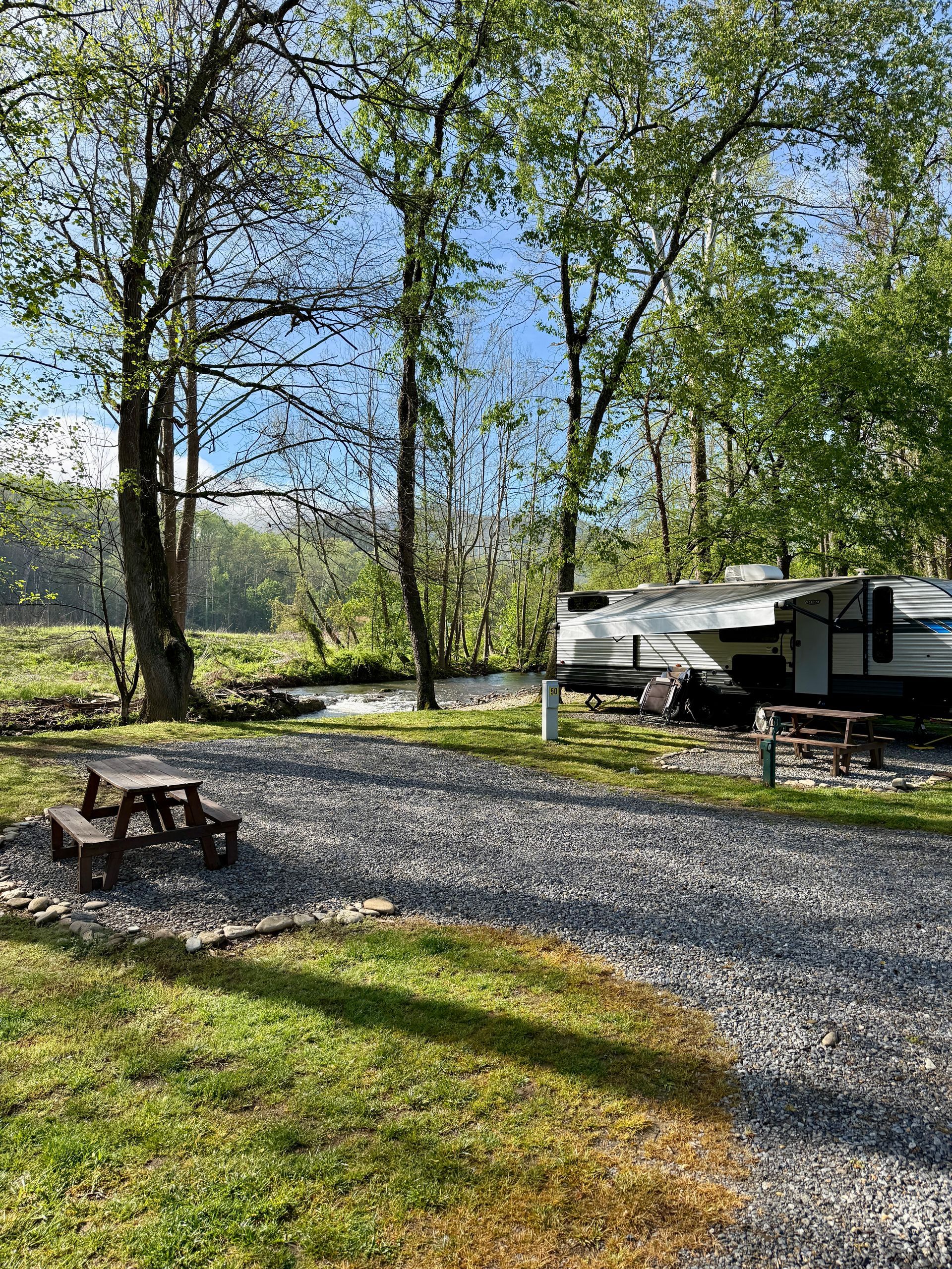 Campground near Smoky Mountains North Carolina
