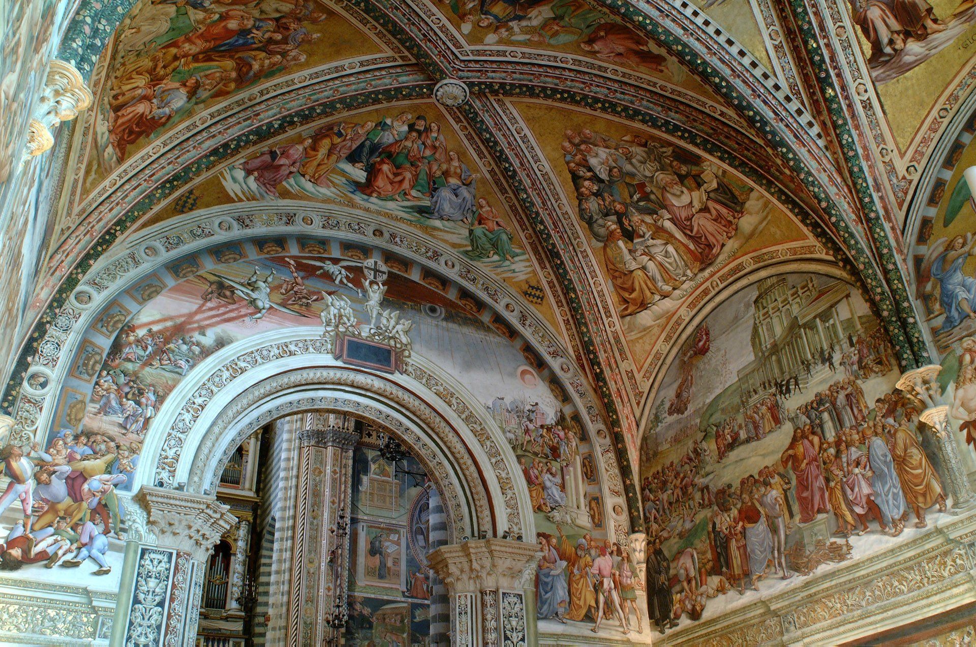 Katia Serafini Cashmere Duomo di Orvieto Cappella di San Brizio Italy