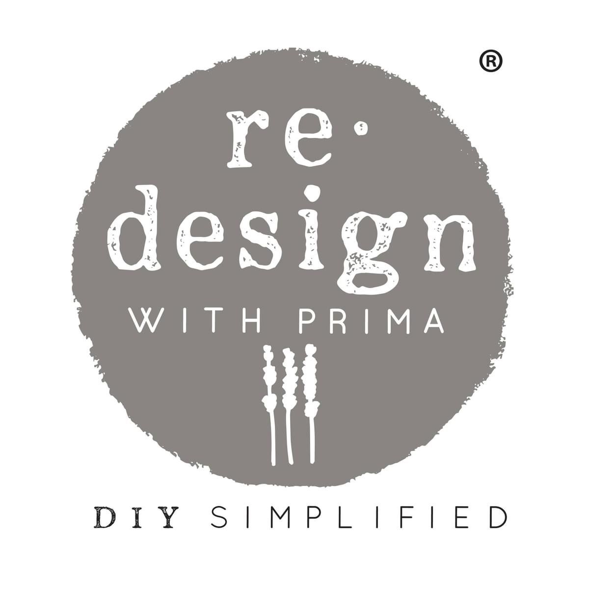 A logo for re design with prima diy simplified