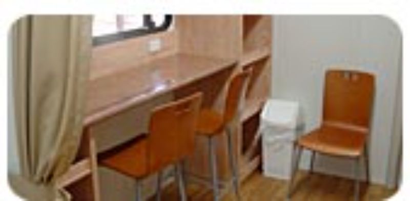 Commercial truck desk view