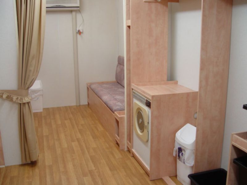 Commercial truck inner view