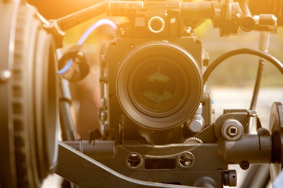 view of movie camera