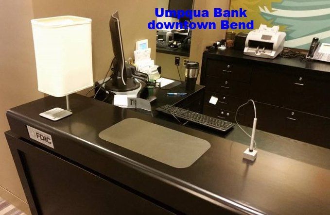 Umpqua bank downtown Bend