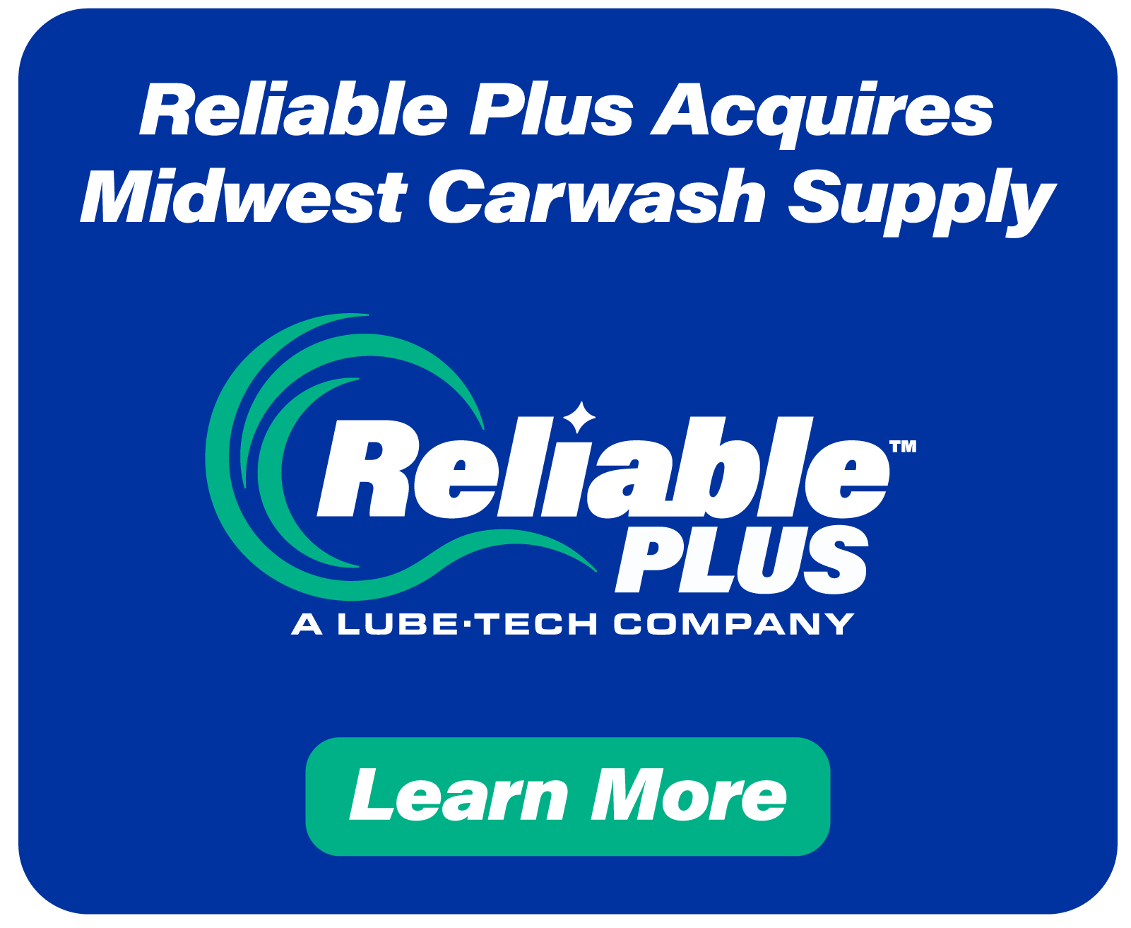 Reliable Plus Acquires Midwest Carwash Supply