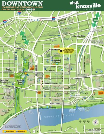 Map Of Downtown Knoxville Holmes Property Management Llc | View Maps Of The Area Map Of Downtown Knoxville Holmes Property Management Llc | View Maps Of The Area