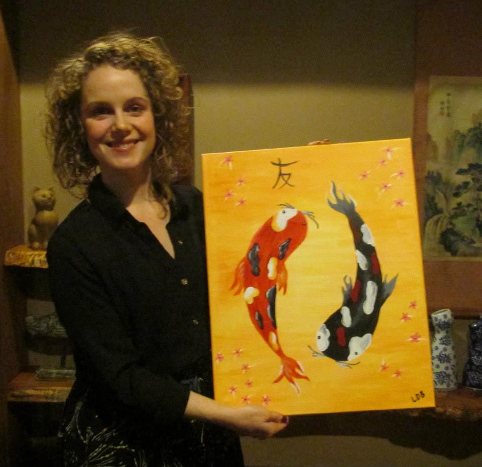 Koi painting party