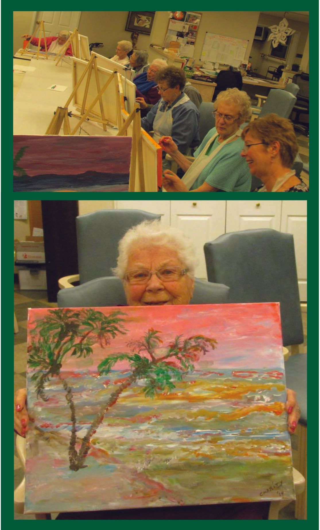 Spring Creek painting party