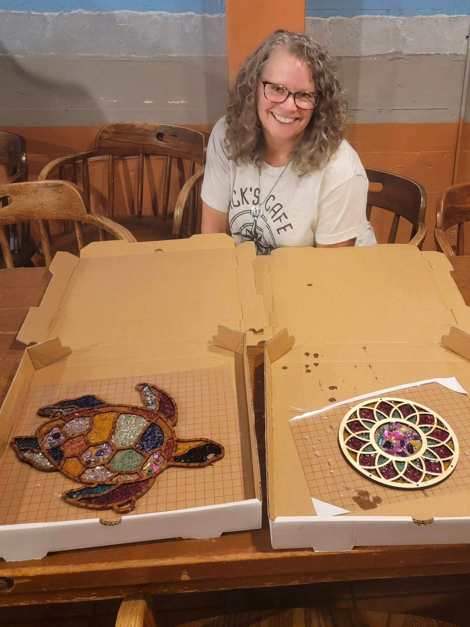 stained glass sun catcher craft