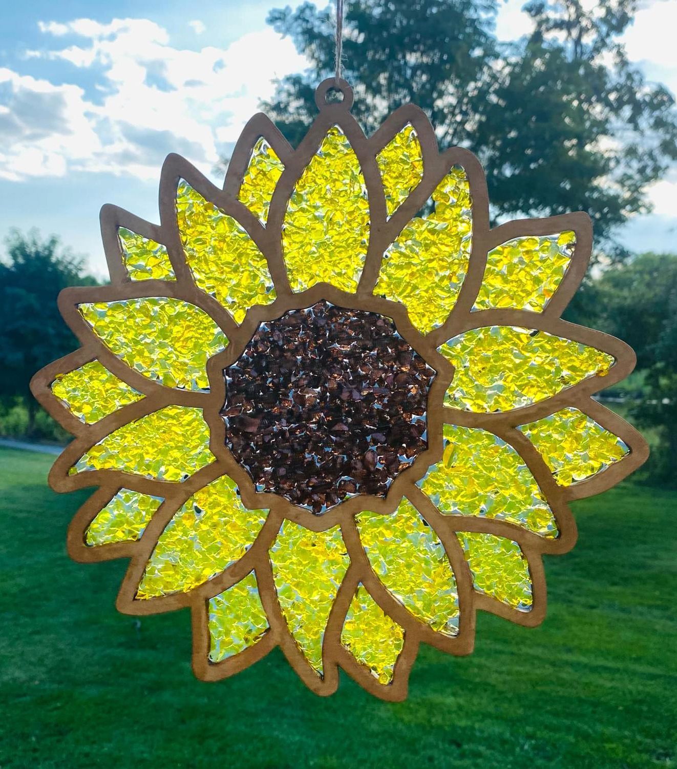 stained glass sun catcher craft
