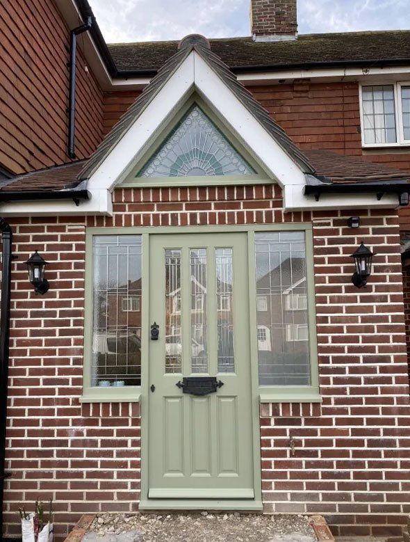 front door construction