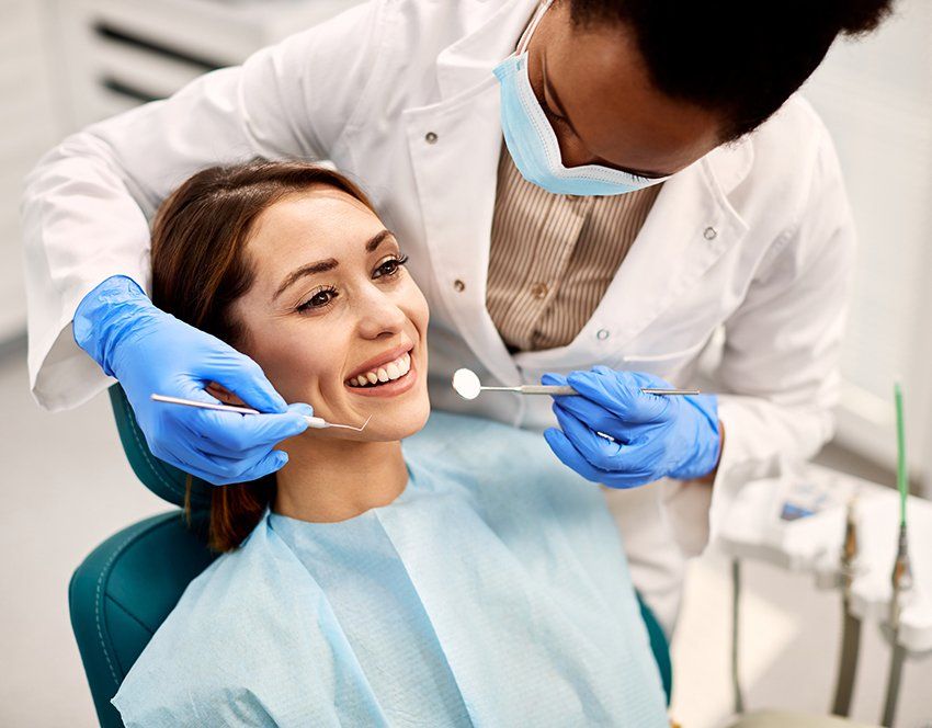 Woman at Dental Clinic — St. Louis, MO — Jordan Krugman | The Health Insurance Guy
