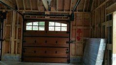 Powder Coated Track & Hardware for Clingerman Design Garage Door