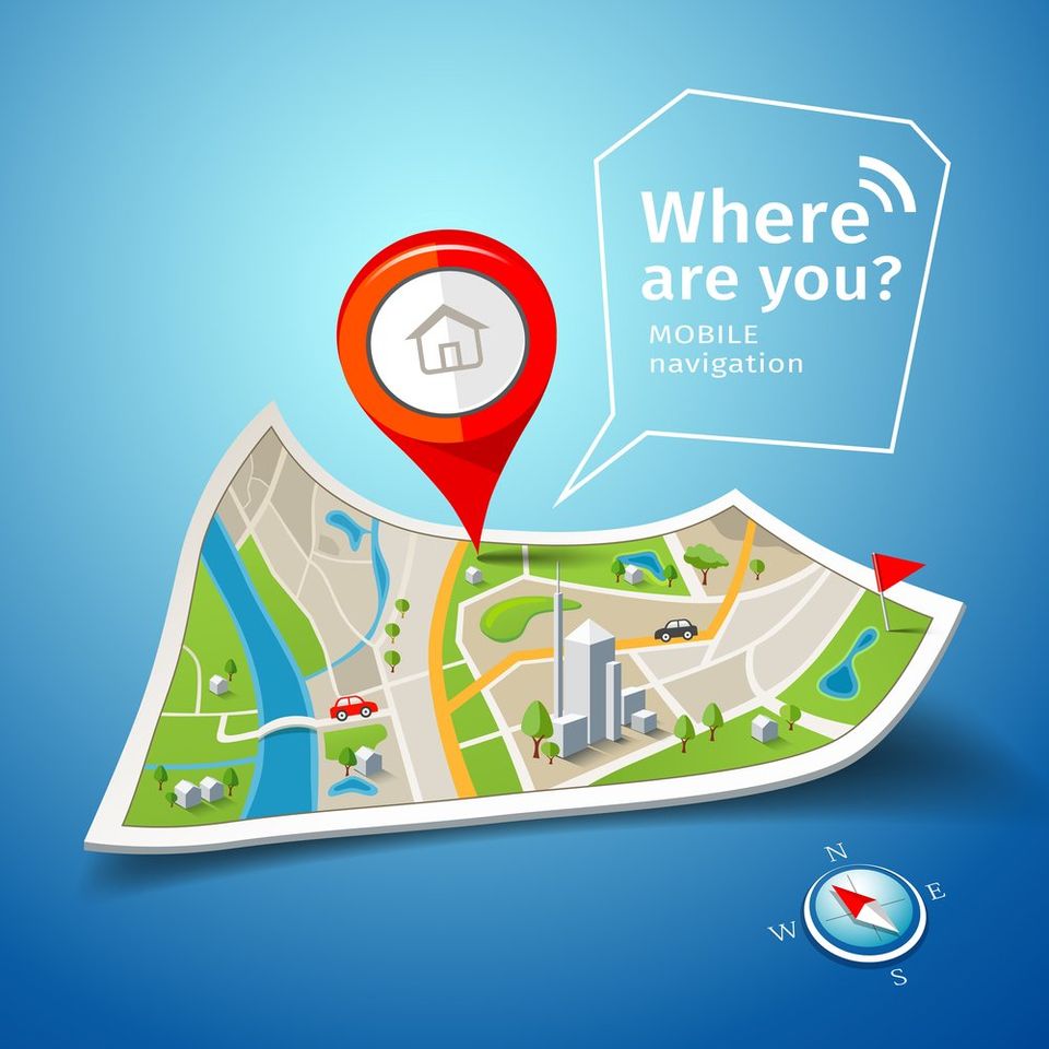 animated map asking where are you