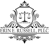 Russell Family Law Logo by Blue Swing Media