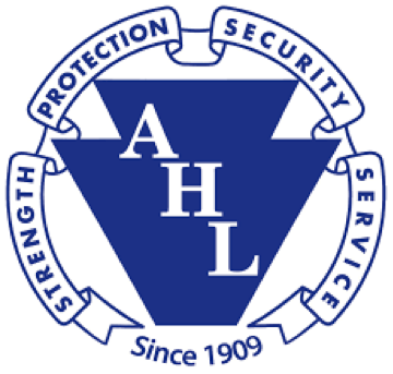 Logo for AHL Security at Seniorcare USA