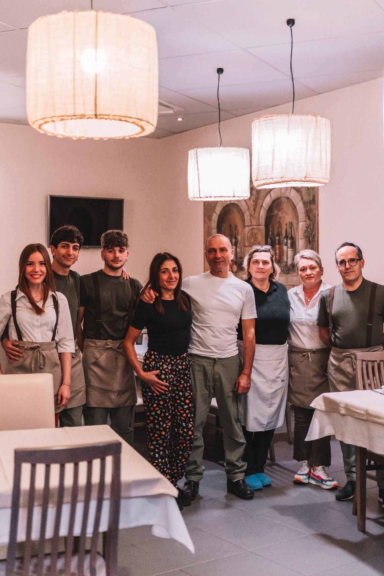 Staff Focacceria Osteria Francesco Sarzana