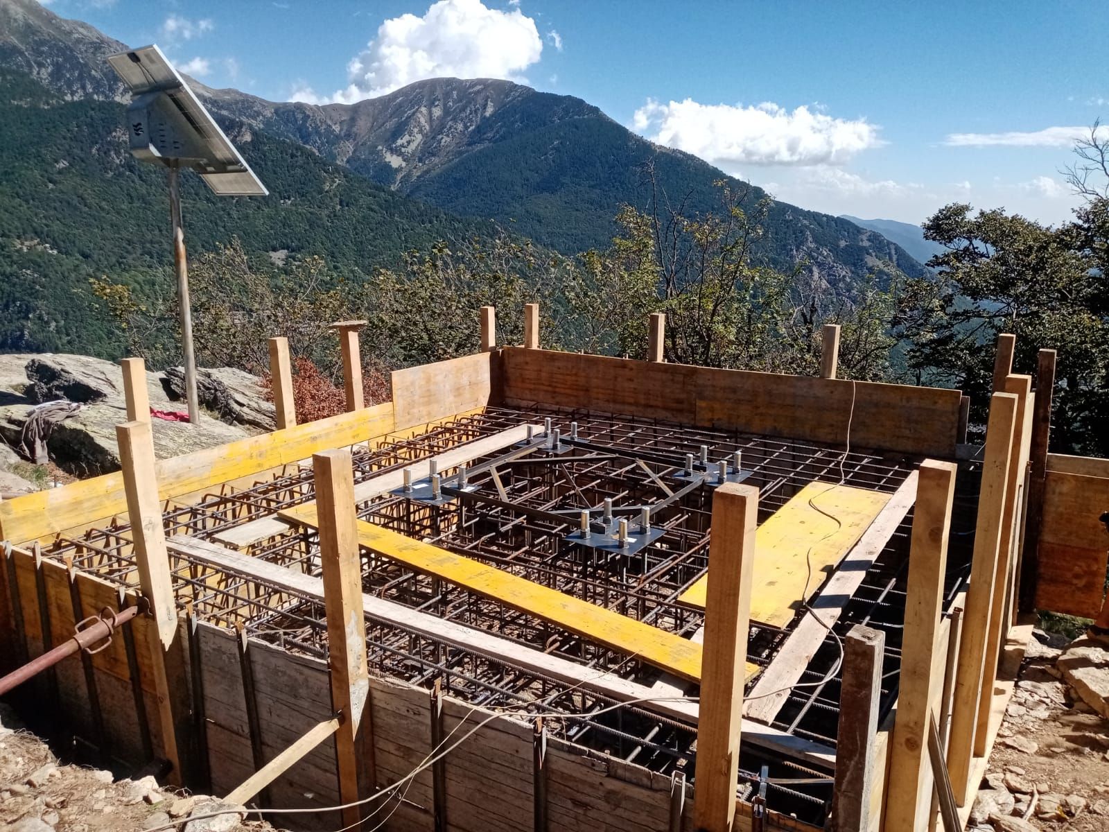 intervento per palificazione