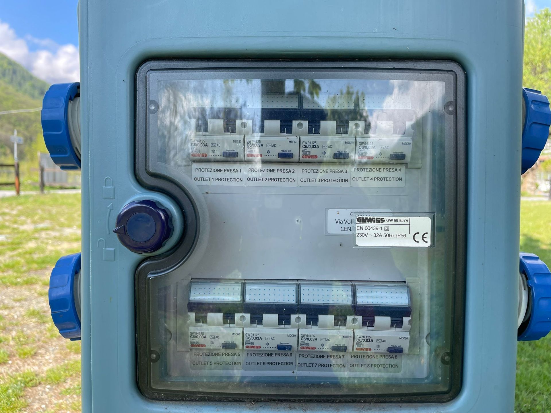 quadro elettrico dettaglio