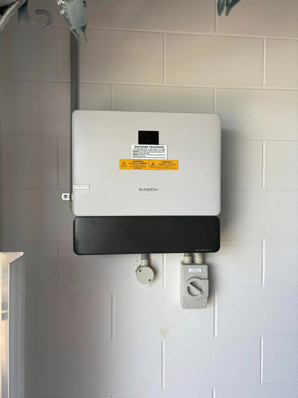 A Black And White Solar Battery