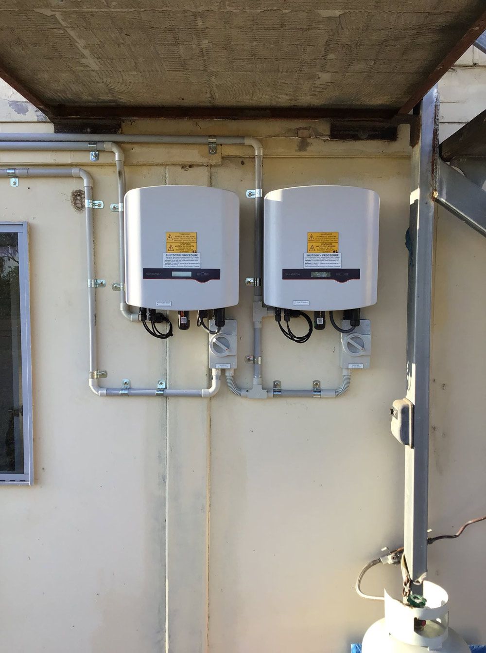 A Two Residential Solar Batteries