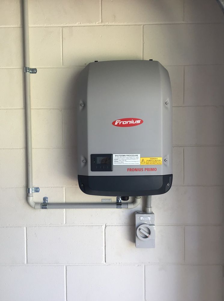 Installed Solar Battery