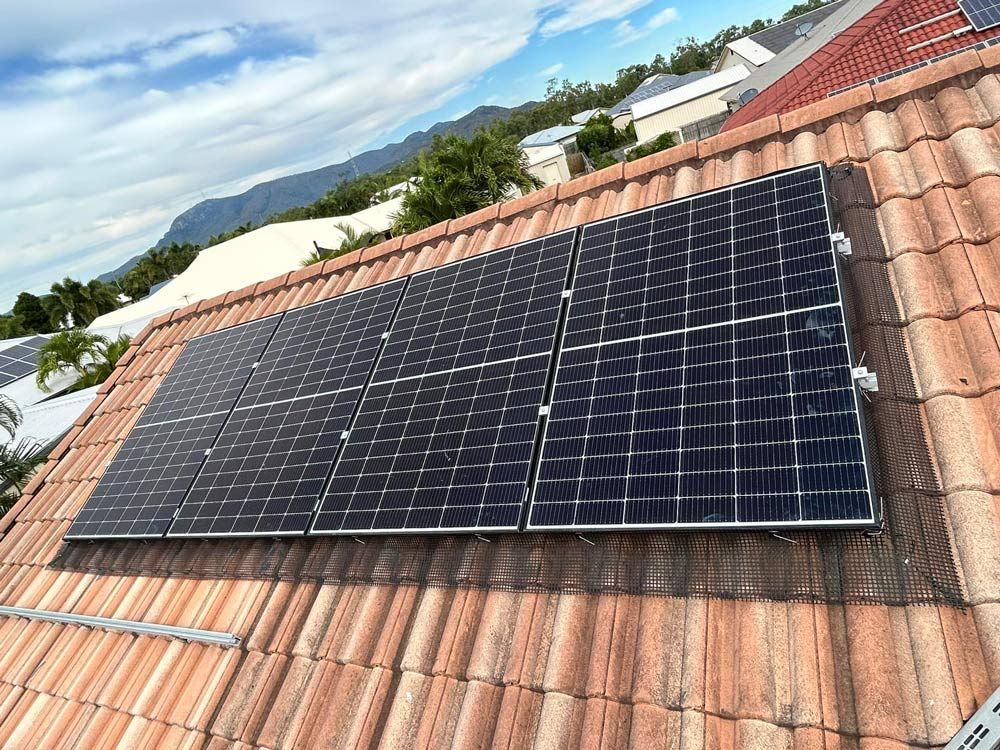 Roof-Mounted Solar Panels