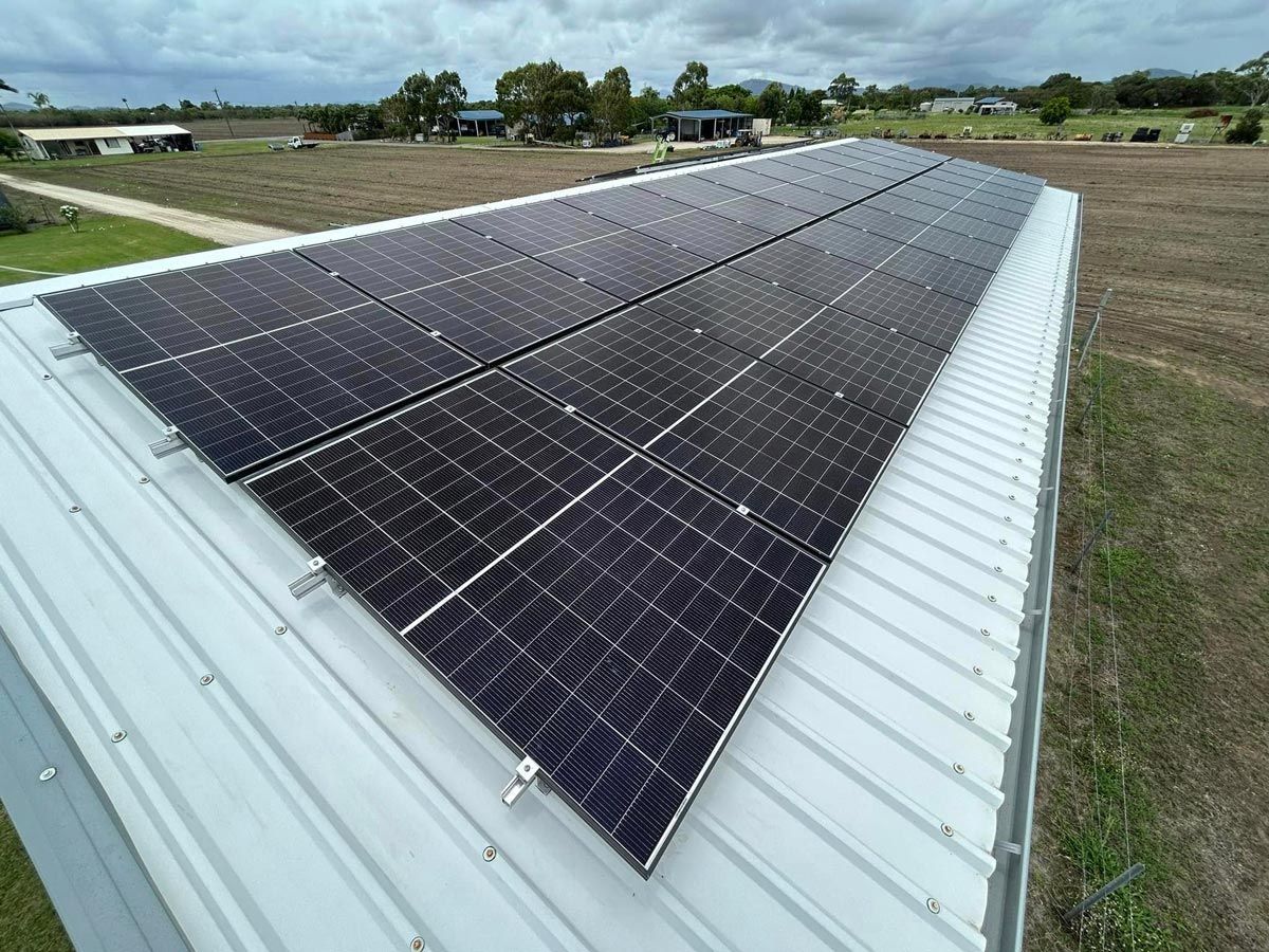 Solar Panels On The Roof — Central Solar Services in Garbutt, QLD
