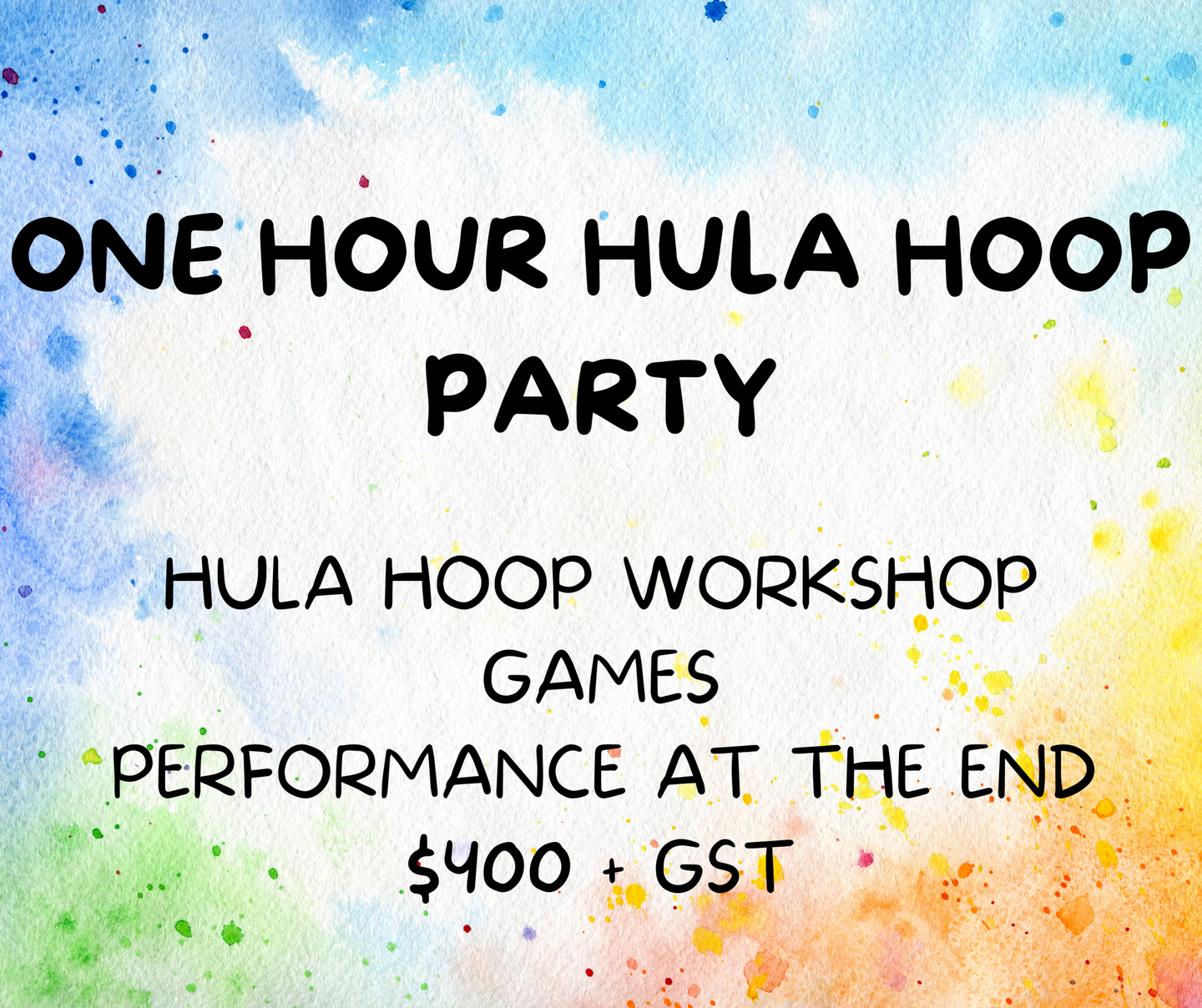 Hula Hoop Party