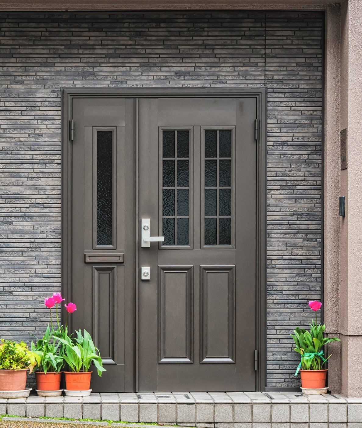 Brown Security Storm Door — Detroit, MI — Protector Window & Door