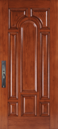 Single Door with Two Rectangular Fiber Glass — Detroit, MI — Protector Window & Door