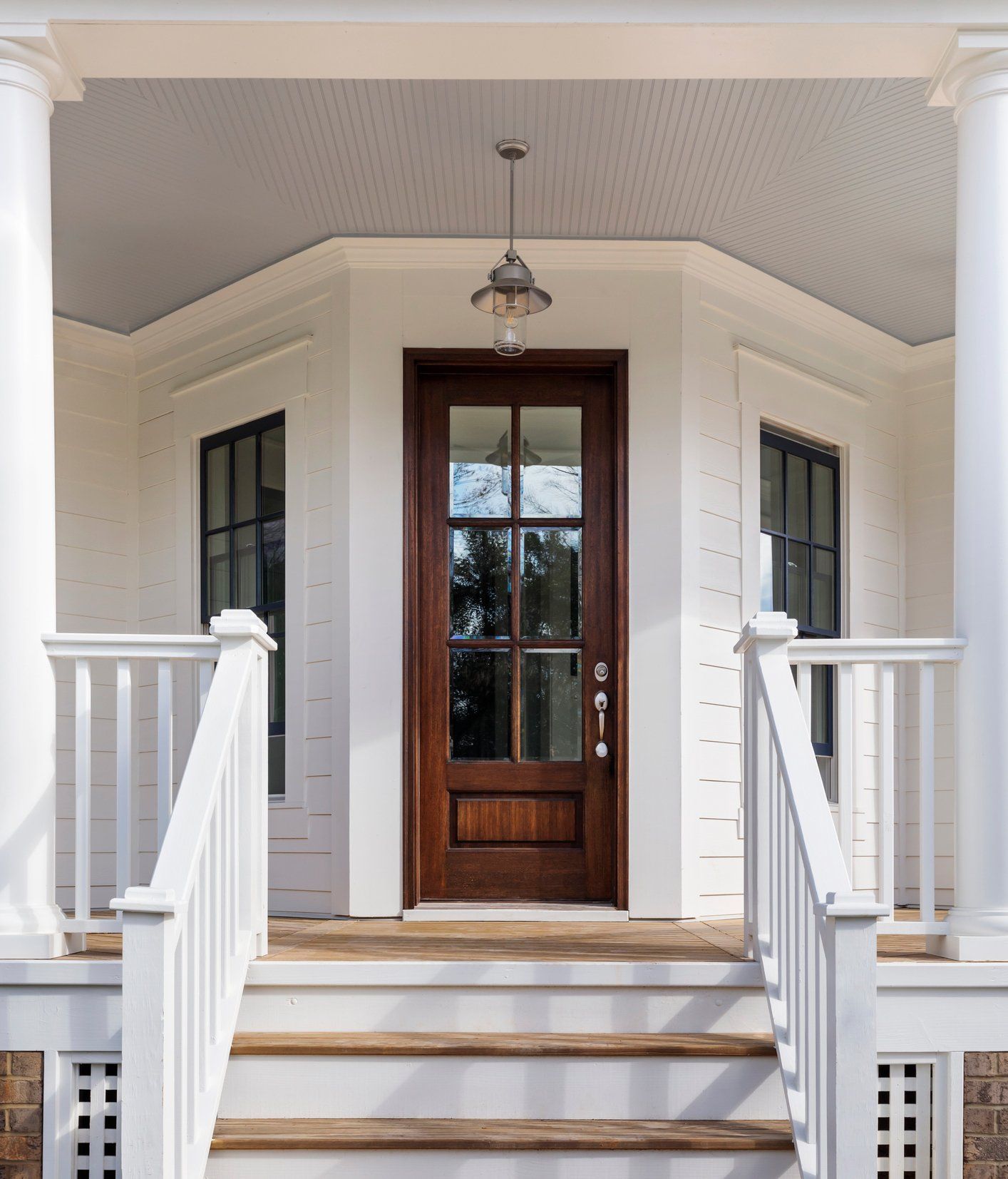 White Fiber Glass Door — Detroit, MI — Protector Window & Door