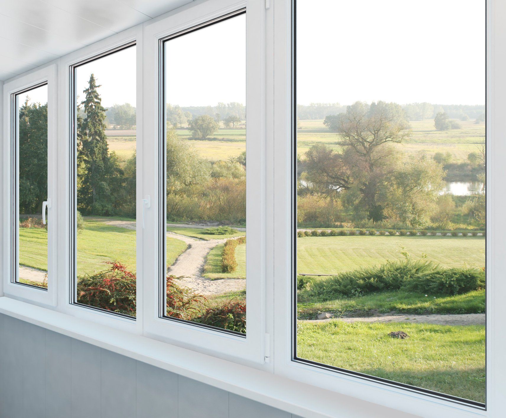 White Vinyl Windows — Detroit, MI — Protector Window & Door