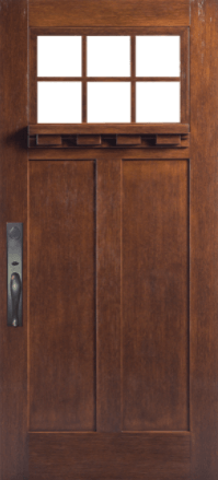 Single Door with Design in Oval Fiber Glass — Detroit, MI — Protector Window & Door