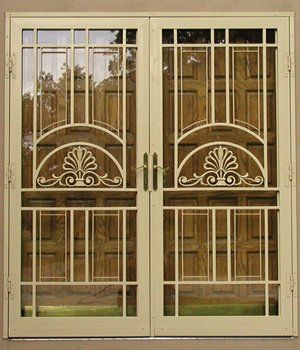 Gold Double Security Door — Detroit, MI — Protector Window & Door