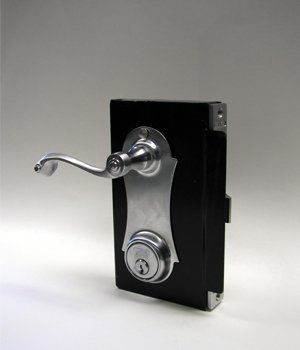 Silver Security Door Knob — Detroit, MI — Protector Window & Door