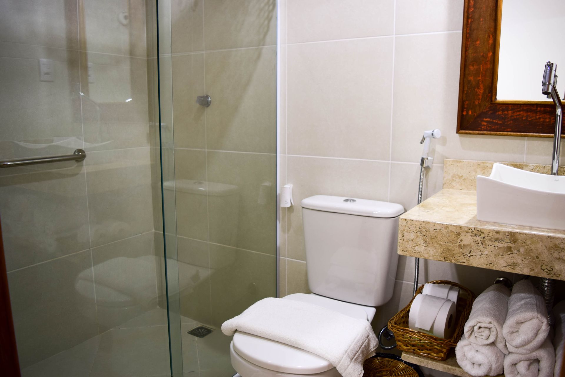 banheiro privativo pousada em conservatória
