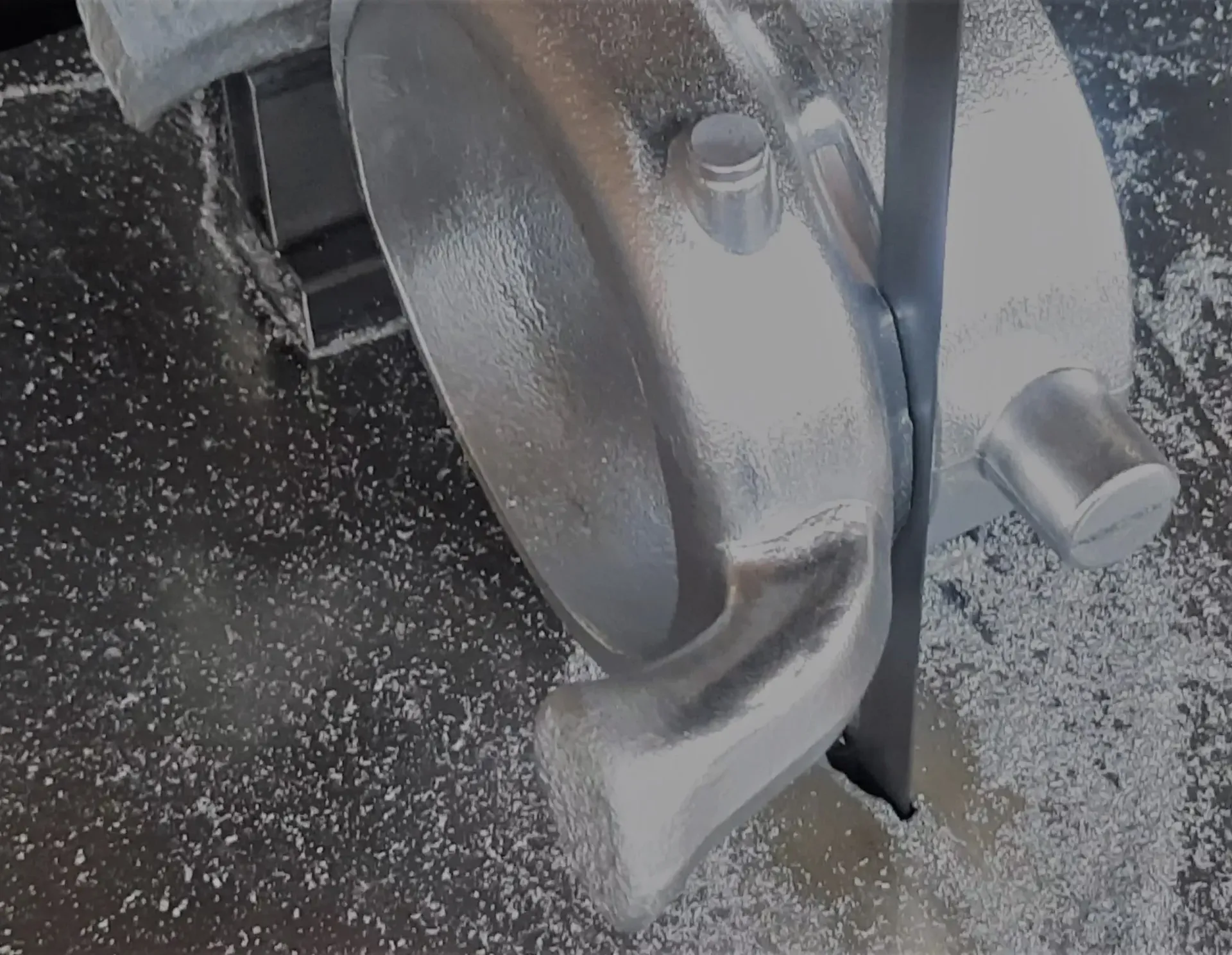 Componente ottenuto con fusione di alluminio in conchiglia