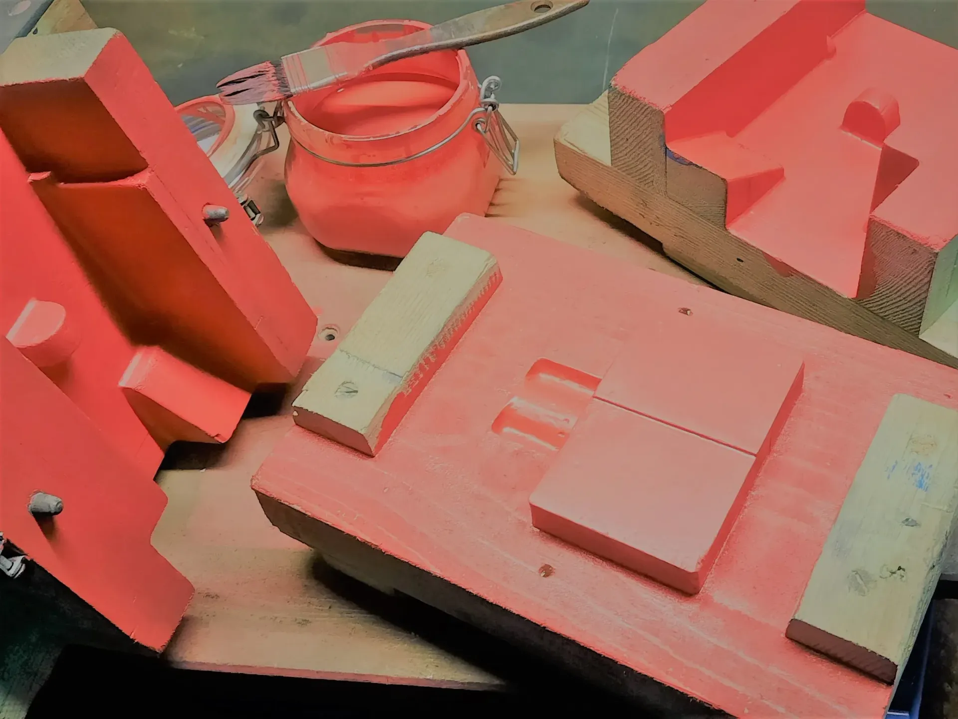 modello in resina per stampo in conchiglia