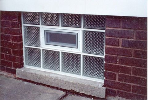 Glass Block Windows — Basement Window in Southfield, MI