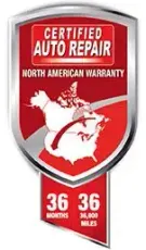 Certified Auto Repair North American Warranty Shield 36 Months 36,000 Miles | Doral's Auto Repair