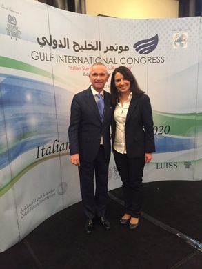 Dottoressa commercialista al Gulf international congress