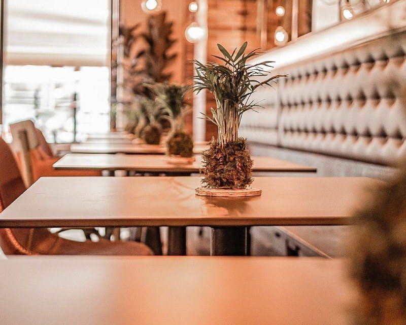 Interni del ristorante