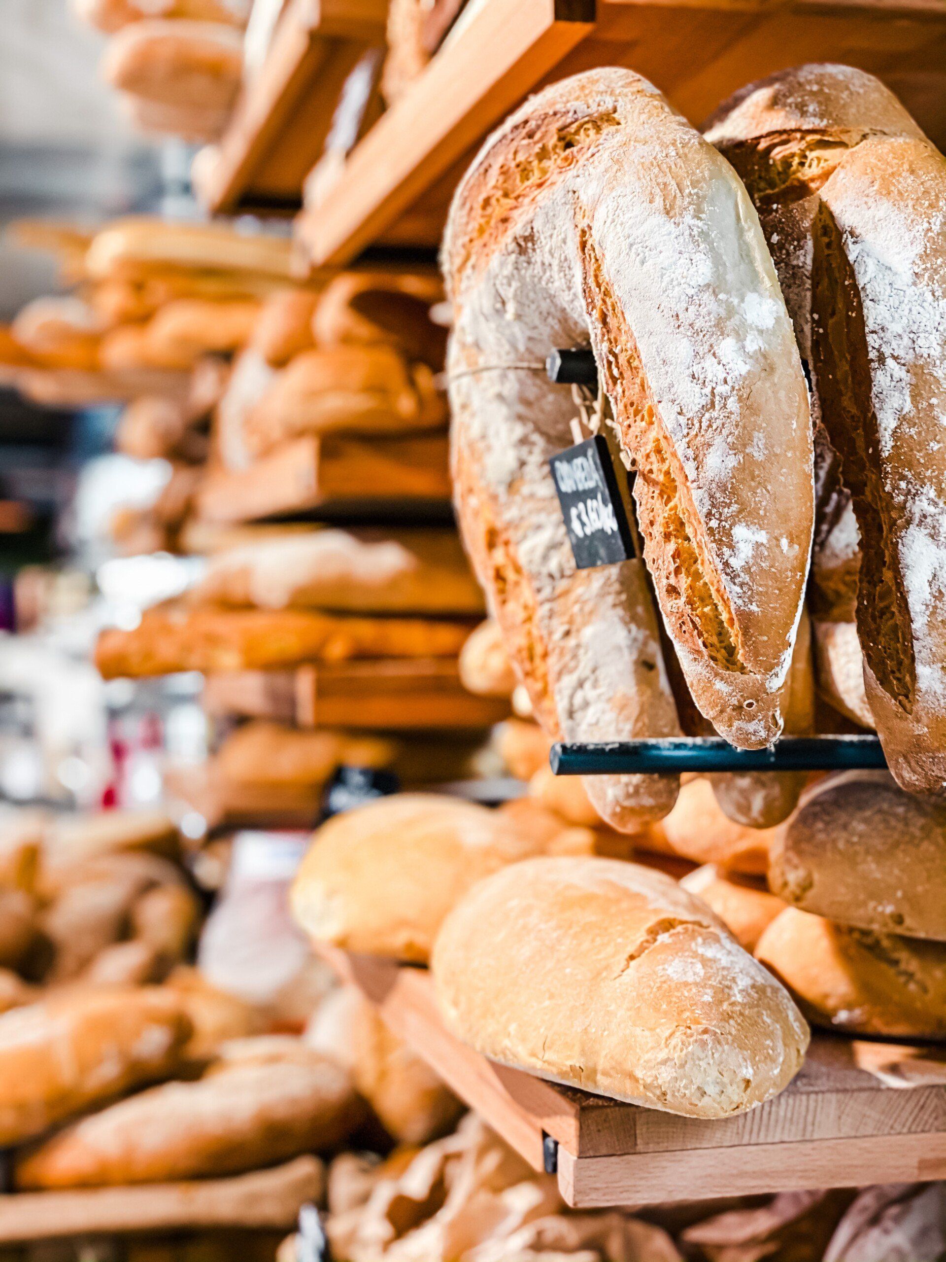 Pane con farina di grano scuro